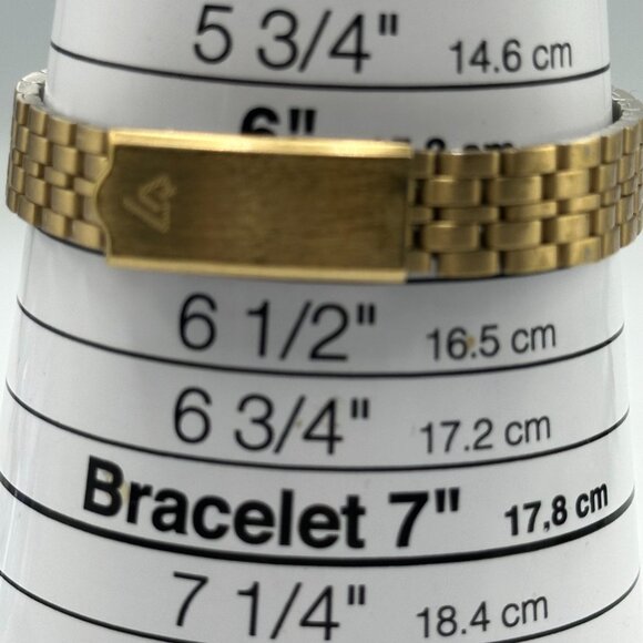 Lorus Watch Women Gold Tone St. Lukes Hospital Dial New Battery 6.5 Inch - Picture 9 of 11